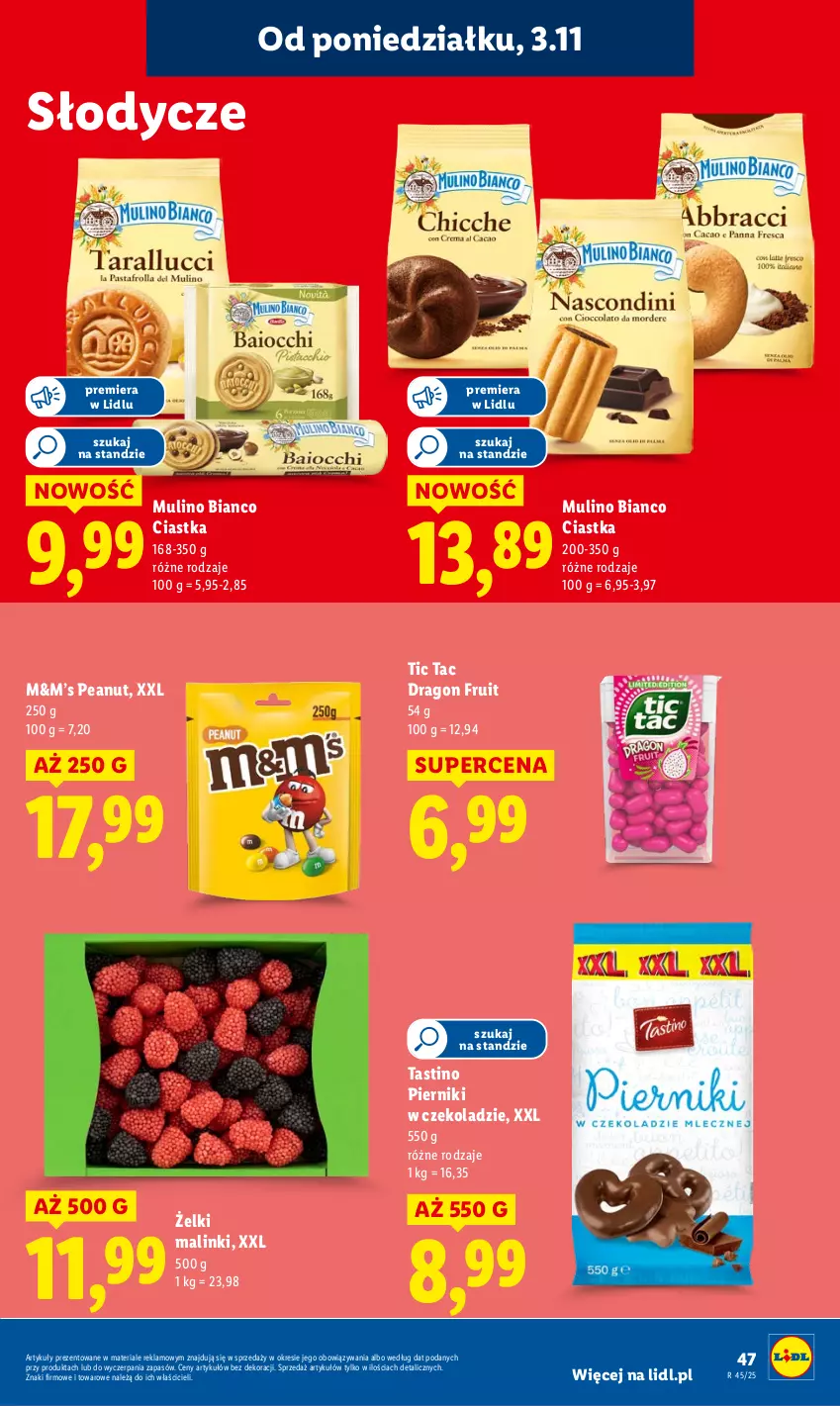 Gazetka promocyjna Lidl - GAZETKA - ważna 03.11 do 05.11.2025 - strona 49 - produkty: Ciastka, Piernik, Pierniki w czekoladzie
