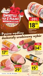 Gazetka promocyjna Intermarche - Gazetka Intermarche - Gazetka - ważna od 27.09 do 27.09.2023 - strona 20 - produkty: Polędwica, Salami, Pekpol, Mielonka tyrolska, Pasztet, Szynka, Morliny