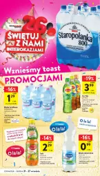 Gazetka promocyjna Intermarche - Gazetka Intermarche - Gazetka - ważna od 27.09 do 27.09.2023 - strona 36 - produkty: Sok, Ice tea, Primavera, LANA, Lipton, Prima, Woda mineralna, Woda