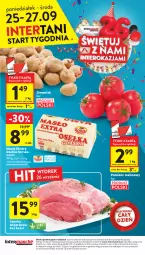 Gazetka promocyjna Intermarche - Gazetka Intermarche - Gazetka - ważna od 27.09 do 27.09.2023 - strona 48 - produkty: Szynka wieprzowa, Szynka, Masło, Pomidor malinowy