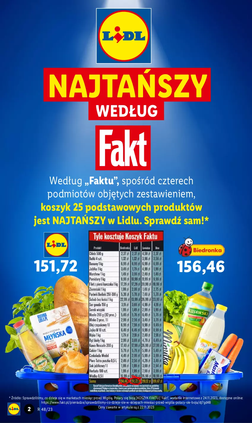 Gazetka promocyjna Lidl - GAZETKA - ważna 30.11 do 02.12.2023 - strona 2 - produkty: Fa, Kosz