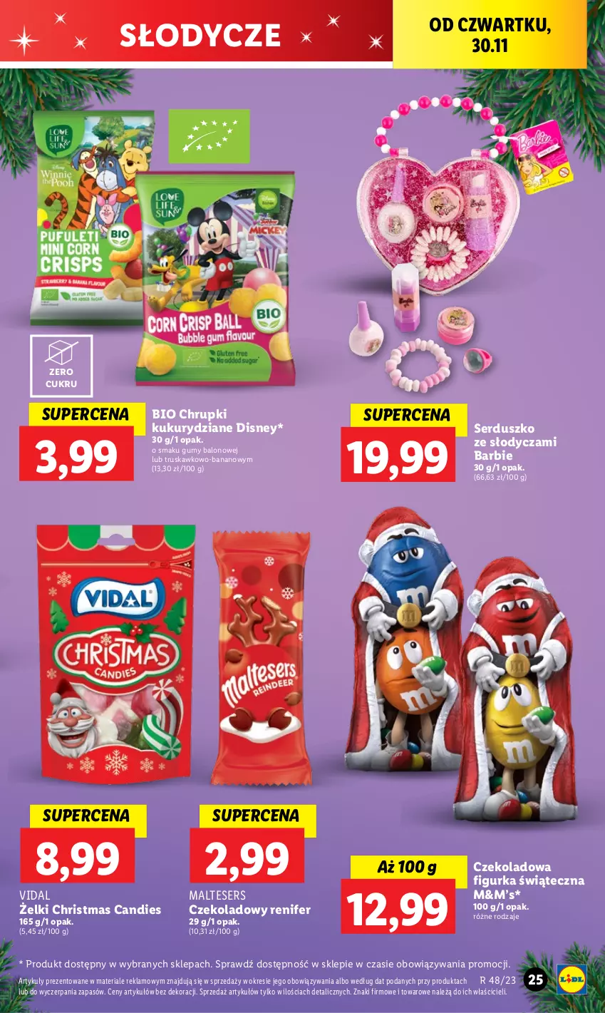 Gazetka promocyjna Lidl - GAZETKA - ważna 30.11 do 02.12.2023 - strona 27 - produkty: Barbie, Chrupki, Disney, Renifer, Ser