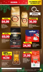 Gazetka promocyjna Lidl - GAZETKA - Gazetka - ważna od 02.12 do 02.12.2023 - strona 45 - produkty: Tchibo, Kawa rozpuszczalna, Kawa ziarnista, Bell, Kawa mielona, Kawa, Lavazza, Bella, Fa