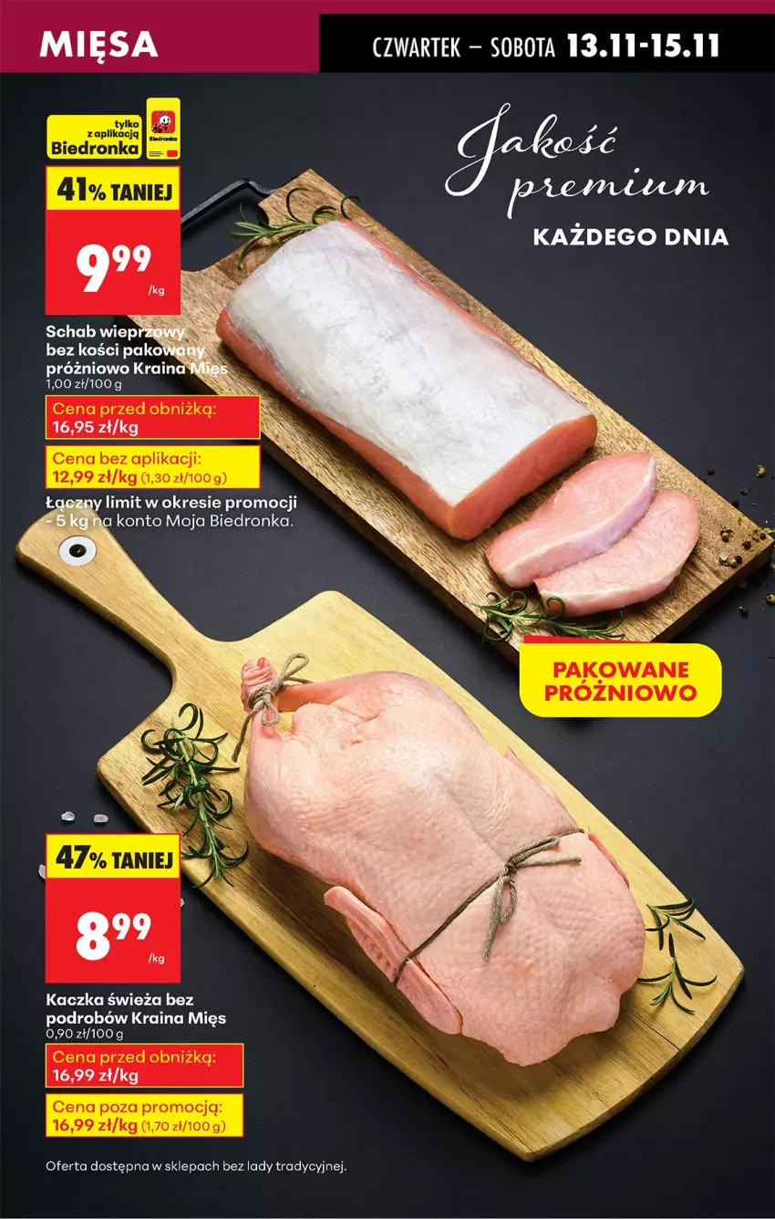 Gazetka promocyjna Biedronka - Od Czwartku - ważna 13.11 do 19.11.2025 - strona 25 - produkty: Kaczka