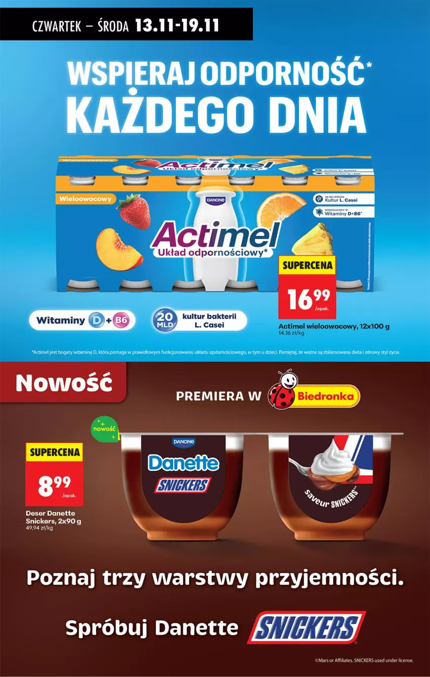 Gazetka promocyjna Biedronka - Od Czwartku - ważna 13.11 do 19.11.2025 - strona 34 - produkty: Deser, Mars, Por, Ser, Snickers