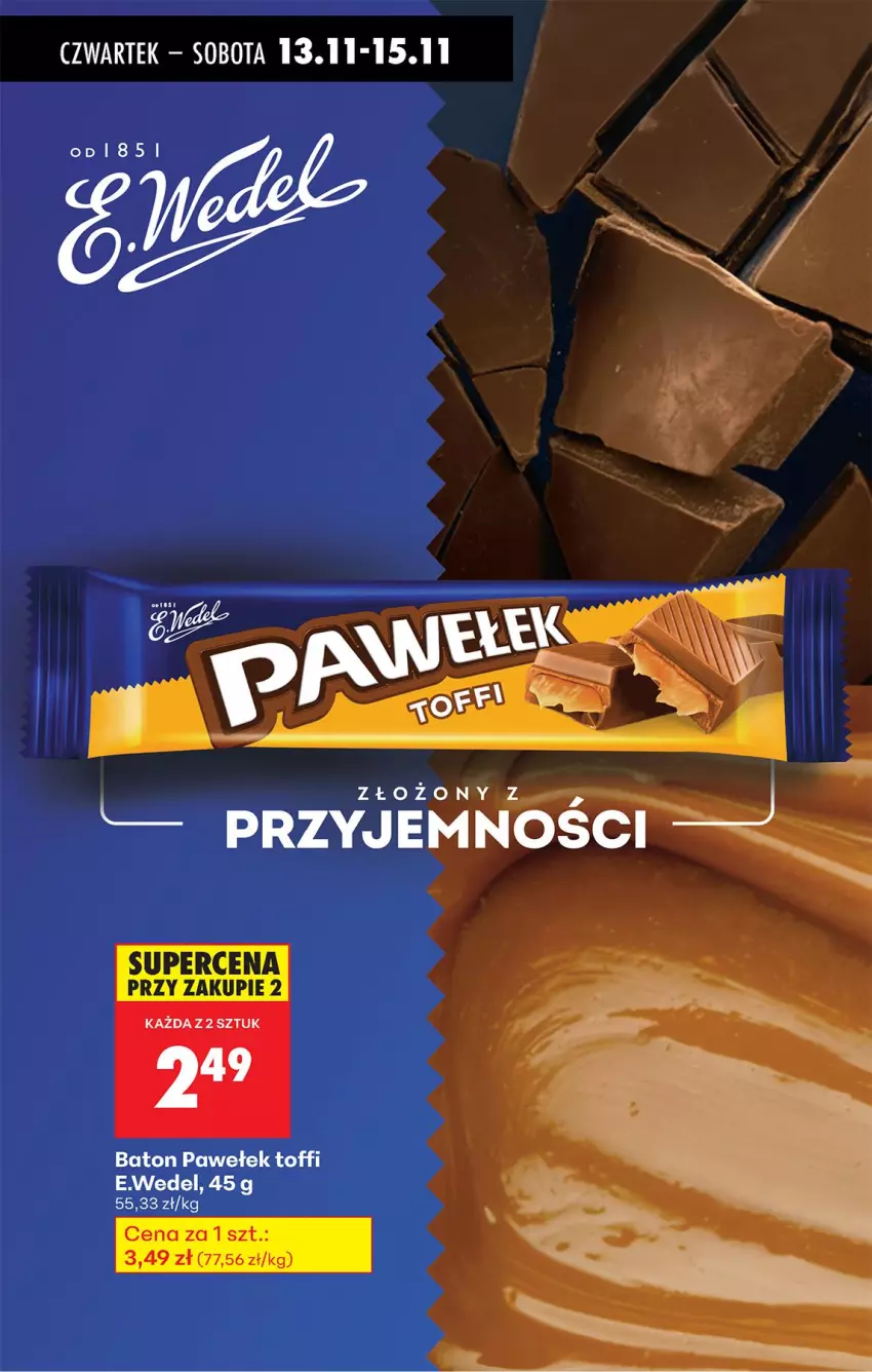 Gazetka promocyjna Biedronka - Od Czwartku - ważna 13.11 do 19.11.2025 - strona 58 - produkty: Baton