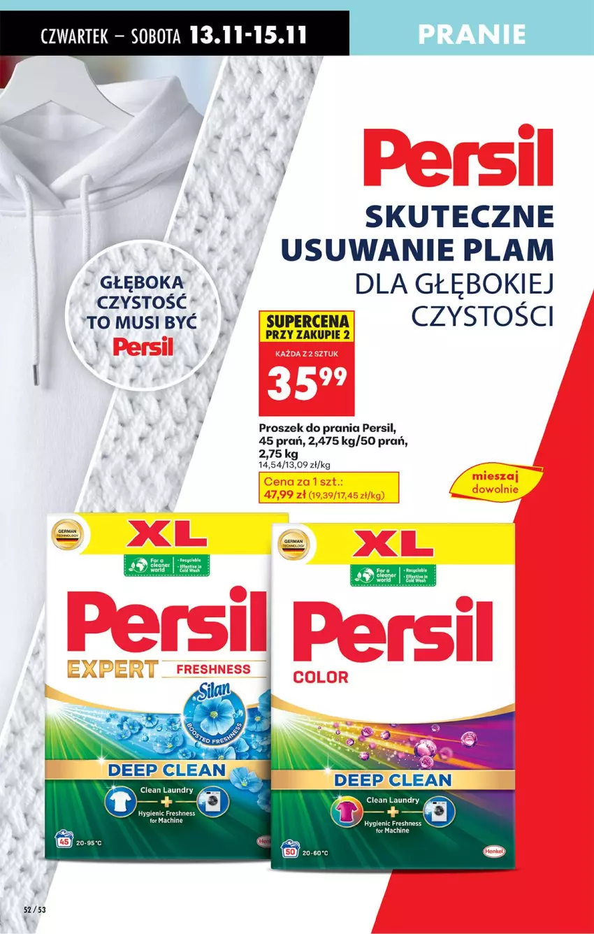 Gazetka promocyjna Biedronka - Od Czwartku - ważna 13.11 do 19.11.2025 - strona 76 - produkty: Mus, Persil, Proszek do prania