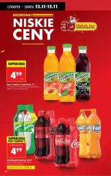 Gazetka promocyjna Biedronka - Od Czwartku - Gazetka - ważna od 19.11 do 19.11.2025 - strona 10 - produkty: Sok, Por, Coca-Cola, Sok jabłkowy, Napój gazowany, Fanta, Sprite, Napój, Nektar, Fa