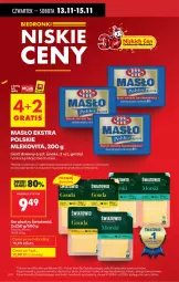 Gazetka promocyjna Biedronka - Od Czwartku - Gazetka - ważna od 19.11 do 19.11.2025 - strona 4 - produkty: Ser, Por, Gra, Mlekovita, Gouda, Masło, Mleko