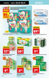 Gazetka promocyjna Biedronka - Od Czwartku - Gazetka - ważna od 19.11 do 19.11.2025 - strona 74 - produkty: Mus, Gra, Gerber, Pampers, Majtki, Chrupki, Dada, Baby O, Chusteczki, Kubuś, Pieluchomajtki, Fa