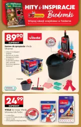 Gazetka promocyjna Biedronka - Od Czwartku - Gazetka - ważna od 19.11 do 19.11.2025 - strona 80 - produkty: Pur, Mop, Rama, Vileda, Wkład do mopa, Rękawice