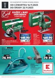 Gazetka promocyjna Kaufland - Zapowiedź oferty - Gazetka - ważna od 15.11 do 15.11.2023 - strona 2 - produkty: Top, Gra, Philips, Szlifierka kątowa, Wyrzynarka, Warka, Szynka, Tefal, Maszynka, Szlifierka, Bosch, Waga, Fa