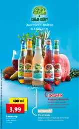 Gazetka promocyjna Lidl - Katalog Piw - Gazetka - ważna od 22.09 do 22.09.2021 - strona 4 - produkty: Somersby, Truskawki, Ananas, Limonka, Kokos