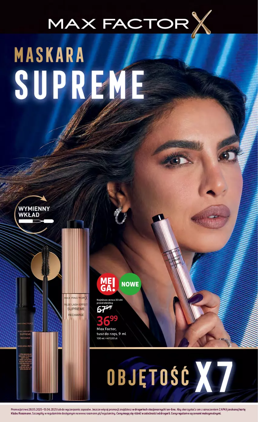 Gazetka promocyjna Rossmann - 28 maja - ważna 28.05 do 13.06.2025 - strona 17 - produkty: Fa, Max Factor, Tusz