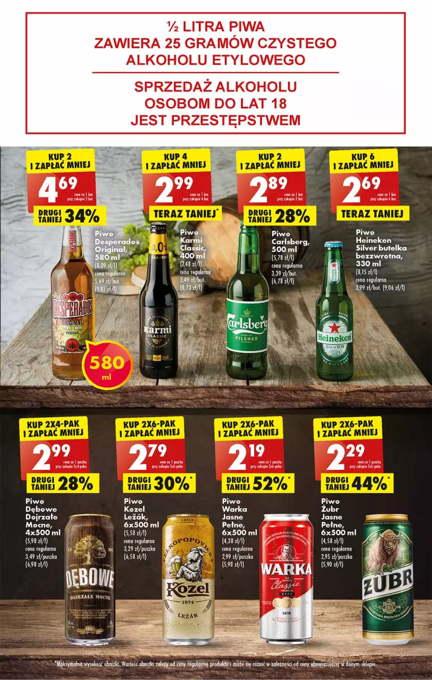 Gazetka promocyjna Biedronka - W tym tygodniu - ważna 11.07 do 16.07.2022 - strona 37 - produkty: Carlsberg, Deser, Gra, Heineken, Leon, Piwa, Piwo, Ser