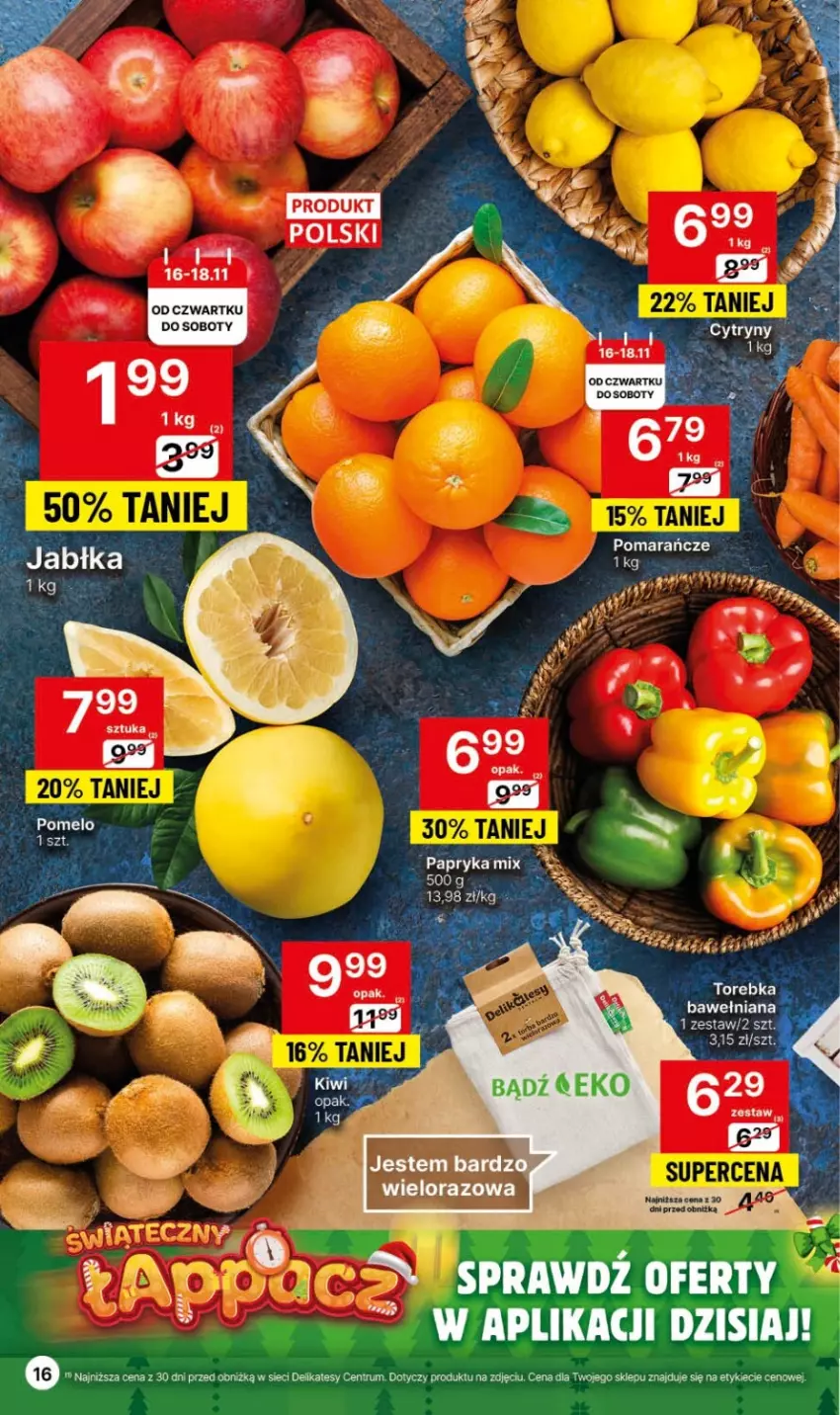 Gazetka promocyjna Delikatesy Centrum - Gazetka DC45 czw-sr - ważna 16.11 do 22.11.2023 - strona 16 - produkty: LG, Rum