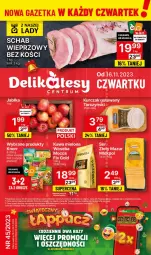 Gazetka promocyjna Delikatesy Centrum - Gazetka DC45 czw-sr - Gazetka - ważna od 22.11 do 22.11.2023 - strona 1 - produkty: Kurczak, Ser, Rum, Złoty Mazur, Kurczak gotowany, Tarczyński, Jabłka, Knorr