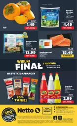 Gazetka promocyjna Netto - Gazetka spożywcza - Gazetka - ważna od 31.12 do 31.12.2021 - strona 12 - produkty: Piec, Por, Kaki, Sałat, Oranżada, Hellena, Krewetki, Kabanos