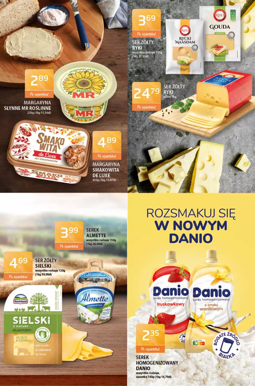 Gazetka promocyjna ABC - Gazetka - ważna 08.10 do 21.10.2021 - strona 2 - produkty: Danio, Fa, LG, Margaryna, Ser, Serek, Serek homogenizowany, Smakowita