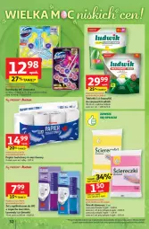 Gazetka promocyjna Auchan - WIELKA MOC Niskich Cen Hipermarket - Gazetka - ważna od 09.04 do 09.04.2025 - strona 34 - produkty: Ludwik, Domestos, Papier, Tablet, Papier toaletowy, Kostka do wc, Zmywarki