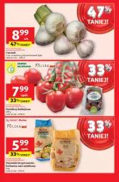Gazetka promocyjna Auchan - WIELKA MOC Niskich Cen Hipermarket - Gazetka - ważna od 09.04 do 09.04.2025 - strona 9 - produkty: Koc, Czosnek, Ziemniaki, Sałat, Pomidory, Fa