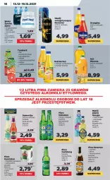 Gazetka promocyjna Netto - Gazetka spożywcza - Gazetka - ważna od 19.12 do 19.12.2021 - strona 16 - produkty: Piwa, Piwo, Sok pomarańczowy, Sok, Por, Gin, Gra, Bursztyn, Somersby, Kasztelan, Ananas, Heineken, Sok jabłkowy, Carlsberg, Tymbark, Wosana, Woda, Mango, Napój, Nektar, Grejpfrut, Hortex