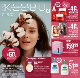 Gazetka promocyjna Super Pharm - Gazetka - Gazetka - ważna od 13.02 do 13.02.2023 - strona 1 - produkty: Woda perfumowana, Ser, Calvin Klein, Perfum, Sati, Masażer, Kosmetyki do pielęgnacji, L’Oréal, Vichy, Garnier, Woda, Mobil, Cetaphil