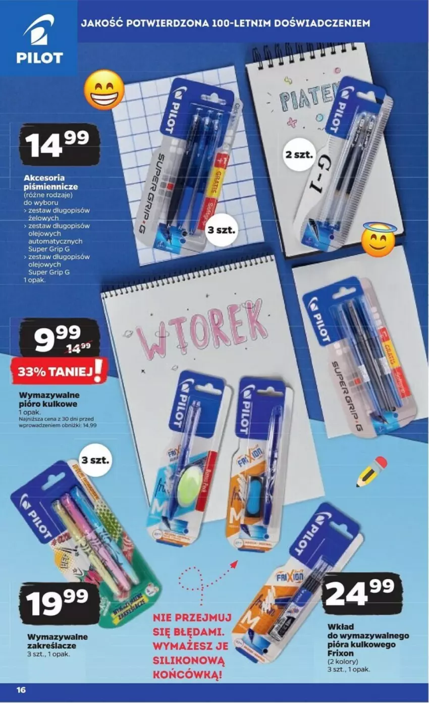 Gazetka promocyjna Netto - ważna 31.07 do 01.09.2023 - strona 8 - produkty: Długopis, Olej, Pióra kulkowego