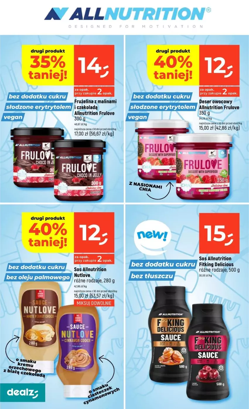 Gazetka promocyjna Dealz - NOWA GAZETKA - ważna 08.01 do 14.01.2026 - strona 18 - produkty: Deser, Deser owocowy, Fa, Olej, Ser, Sos