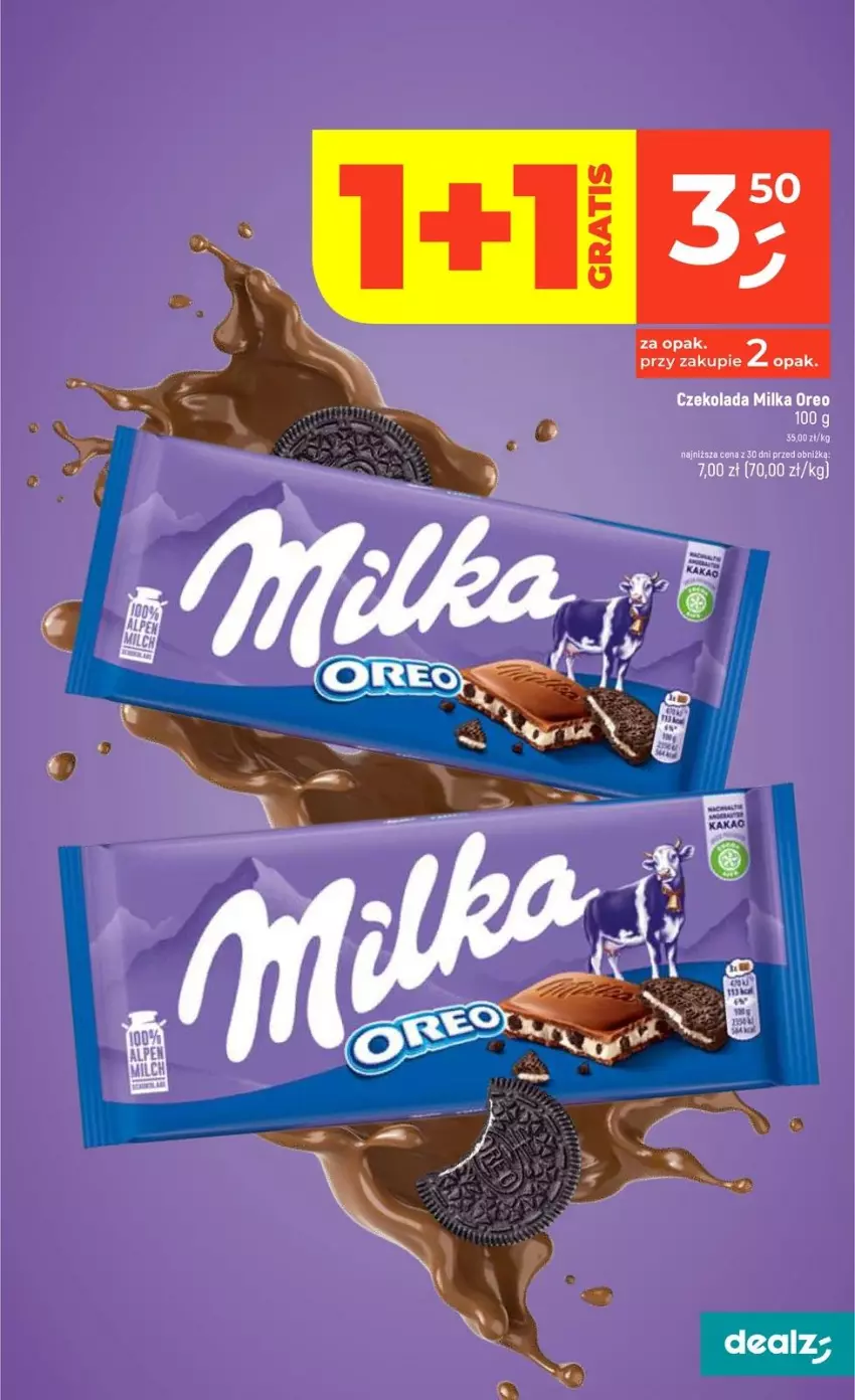 Gazetka promocyjna Dealz - NOWA GAZETKA - ważna 08.01 do 14.01.2026 - strona 9 - produkty: Czekolada, Milka, Oreo
