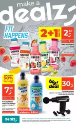 Gazetka promocyjna Dealz - NOWA GAZETKA - Gazetka - ważna od 14.01 do 14.01.2026 - strona 1 - produkty: Silan, Płyn do płukania, Oshee, Pistolet, Napój, Akumulator