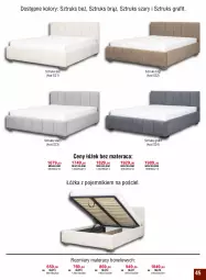 Gazetka promocyjna Bodzio - Gazetka - ważna od 31.12 do 31.12.2023 - strona 45 - produkty: Gra, Pościel, Pojemnik, Materac, Tera