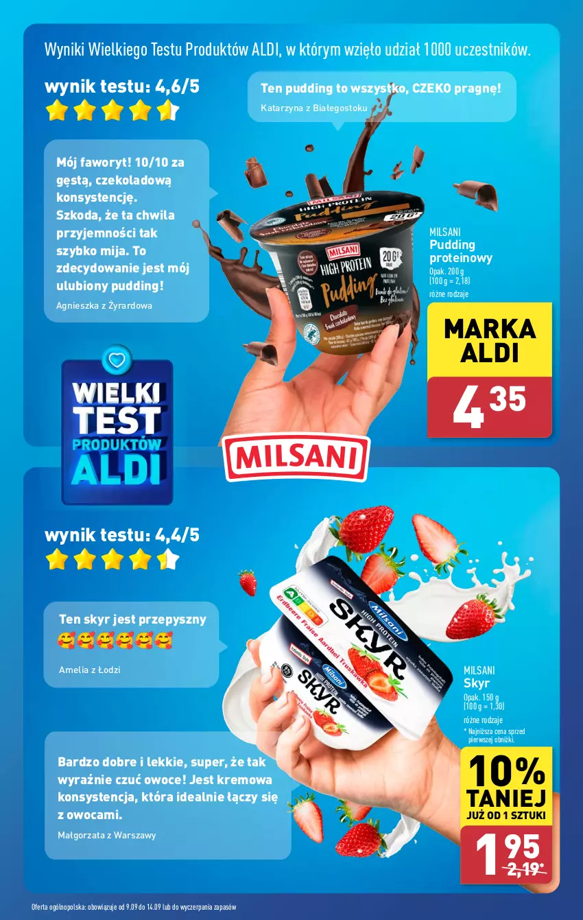 Gazetka promocyjna Aldi - Pełna oferta - ważna 09.09 do 14.09.2024 - strona 8 - produkty: Fa, Owoce, Pudding