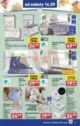 Gazetka promocyjna Aldi - Pełna oferta - Gazetka - ważna od 14.09 do 14.09.2024 - strona 33 - produkty: Koc, Miseczka, Pościel, Kosz, Poszewka, Prześcieradło, Disney, Talerz, Wełna, Dzieci, Kubek, Nocnik, Fa