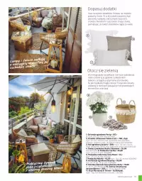 Gazetka promocyjna Leroy Merlin - Gazetka Leroy Merlin - Gazetka - ważna od 31.08 do 31.08.2023 - strona 19 - produkty: Por, Puf, Koc, Gry, Rust, Kosz, Parasol, Girlanda, Krzesło, Poduszka, Meble, Mięta, Dywan, Osłonka