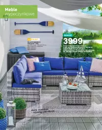 Gazetka promocyjna Leroy Merlin - Gazetka Leroy Merlin - Gazetka - ważna od 31.08 do 31.08.2023 - strona 20 - produkty: Sok, Puf, Stolik, Stół, Sofa, Fotel, Grill, Grill gazowy, Meble, Fa