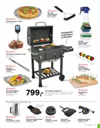 Gazetka promocyjna Leroy Merlin - Gazetka Leroy Merlin - Gazetka - ważna od 31.08 do 31.08.2023 - strona 81 - produkty: Inka, Kominek, Termometr, Szczotka, Kosz, Burger, Szczypce, Półka, Grill