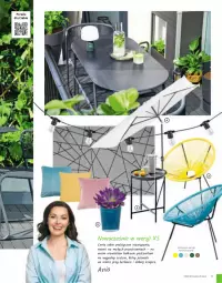 Gazetka promocyjna Leroy Merlin - Gazetka Leroy Merlin - Gazetka - ważna od 31.08 do 31.08.2023 - strona 9 - produkty: Krzesło ogrodowe, Por, Stolik, Stół, Parasol, LANA, Półka, Krzesło, Meble, Osłonka
