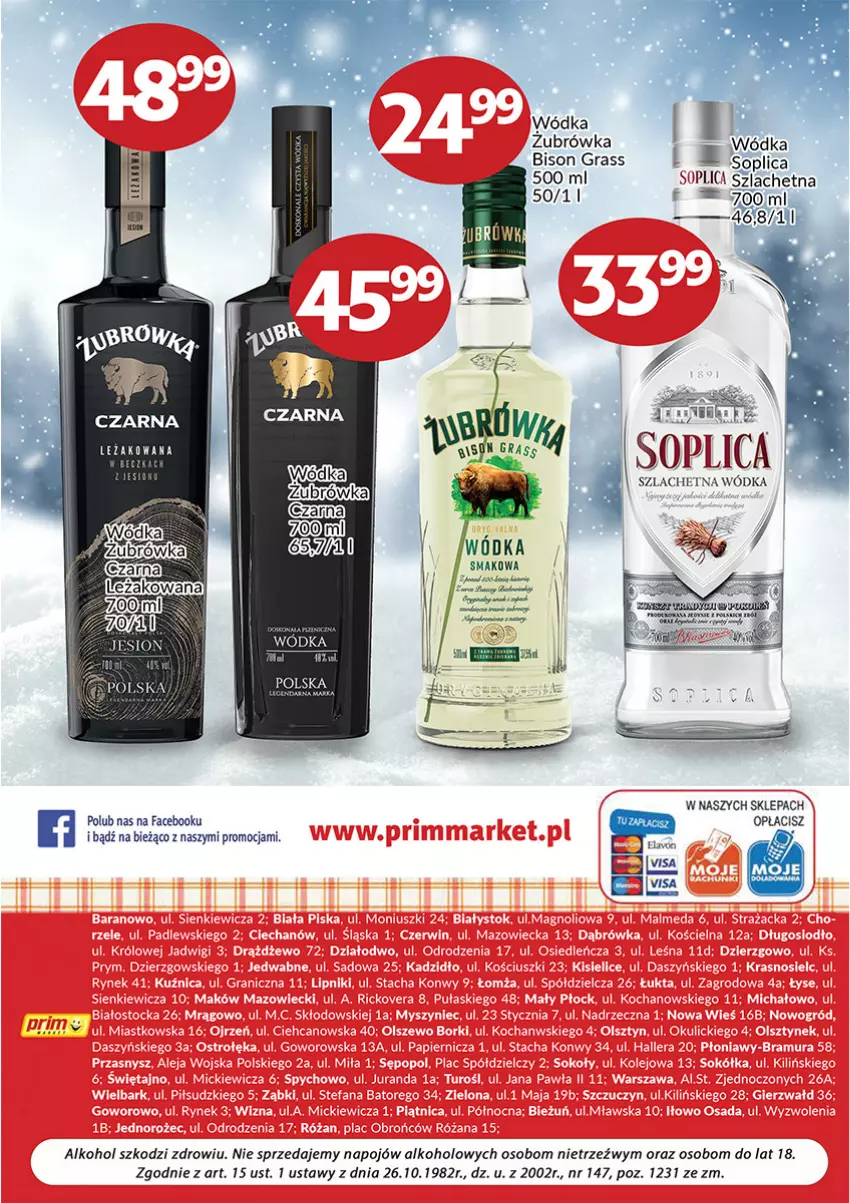 Gazetka promocyjna Prim Market - Gazetka - ważna 01.02 do 28.02.2022 - strona 8 - produkty: Fa, Gra, Wódka