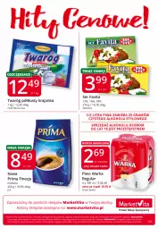 Gazetka promocyjna Market Vita - Gazetka promocyjna – Marketvita - Gazetka - ważna od 10.04 do 10.04.2022 - strona 8 - produkty: Piwo, Ser, Twaróg, Favita, Kawa, Mlekovita, Tera, Warka, Prima, Twaróg półtłusty, Mleko, Fa