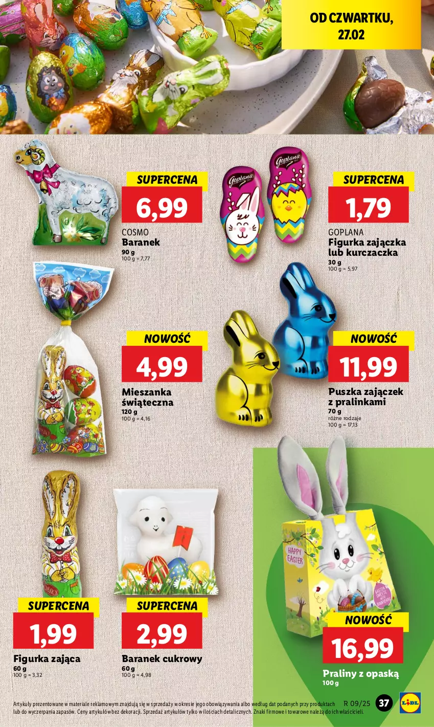 Gazetka promocyjna Lidl - GAZETKA - ważna 27.02 do 01.03.2025 - strona 41 - produkty: Goplana, Inka, LANA, Praliny