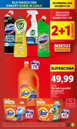 Gazetka promocyjna Lidl - GAZETKA - Gazetka - ważna od 01.03 do 01.03.2025 - strona 19 - produkty: Domestos, Cif, Vizir, Kapsułki do prania