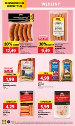 Gazetka promocyjna Lidl - GAZETKA - Gazetka - ważna od 01.03 do 01.03.2025 - strona 30 - produkty: Piec, Warzywa, Ser, Pur, Parówki, Parówki z szynki, Pasztet, Serdelki, PIKOK, Boczek, Kiełbasa głogowska, Kabanos, Kiełbasa