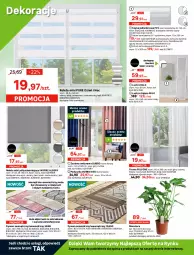 Gazetka promocyjna Leroy Merlin - Gazetka Leroy Merlin - Gazetka - ważna od 10.05 do 10.05.2022 - strona 10 - produkty: Plafon, Ser, Por, Pur, Przewód, Tera, Zasłona, Silan, Karnisz, Lampa sufitowa, Plafon LED, Roleta, Firana, Szyny, Szyna, Reflektor, Poduszka, Lampa, Lustro, Dywan, Listwa, Lampa wisząca