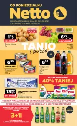 Gazetka promocyjna Netto - Od Poniedziałku - Gazetka - ważna od 09.08 do 09.08.2025 - strona 1 - produkty: Piwa, Krakus, Ser, Gra, Papier, Persil, Mirinda, Heineken, Papier toaletowy, Pepsi, Carlsberg, Napój gazowany, Wino, Napój