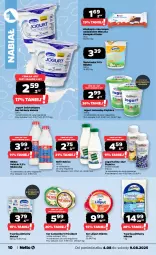 Gazetka promocyjna Netto - Od Poniedziałku - Gazetka - ważna od 09.08 do 09.08.2025 - strona 10 - produkty: Jogurt naturalny, Ser, BIC, Twaróg, Piątnica, Jogurt, Président, Mlekovita, Robico, Camembert, Twaróg półtłusty, Mleczna kanapka, Jogurt pitny, Kefir, Kinder, Mleko