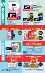 Gazetka promocyjna Netto - Od Poniedziałku - Gazetka - ważna od 09.08 do 09.08.2025 - strona 22 - produkty: Płyn do kąpieli, Mus, Gra, Pampers, Bell, Majtki, Dove, Chusteczki, Szampon, Podpaski, Gillette, Garnier, Dzieci, Bella, Pieluchomajtki, Mydło, Antyperspirant, Fa