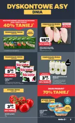 Gazetka promocyjna Netto - Od Poniedziałku - Gazetka - ważna od 09.08 do 09.08.2025 - strona 3 - produkty: Kurczak, Parówki, Big Milk, Lody, Algida, Znicz, Masło, Olej, Wkład olejowy, LG