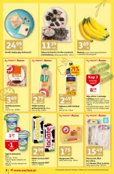 Gazetka promocyjna Auchan - Tygodniowe przeNISKIE CENY Moje Auchan - Gazetka - ważna od 16.04 do 16.04.2022 - strona 2 - produkty: Banany, Makaron, Jogurt naturalny, Ser, NBA, Królewski, Jaja, Jogurt, Miruna, Tortilla, Goliard, Sękacz, Margaryna, Chleb tostowy, Chleb, Mleko