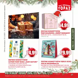 Gazetka promocyjna Topaz - Gazetka - Gazetka - ważna od 31.12 do 31.12.2023 - strona 17 - produkty: Por, Dezodorant, Krem do rąk, Balsam do ciała, Perfum, Venus